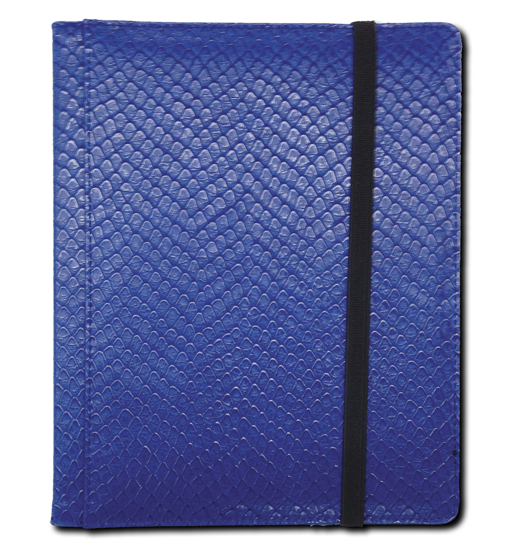 Legion Dragon Skin Binder 9 Pocket Blue